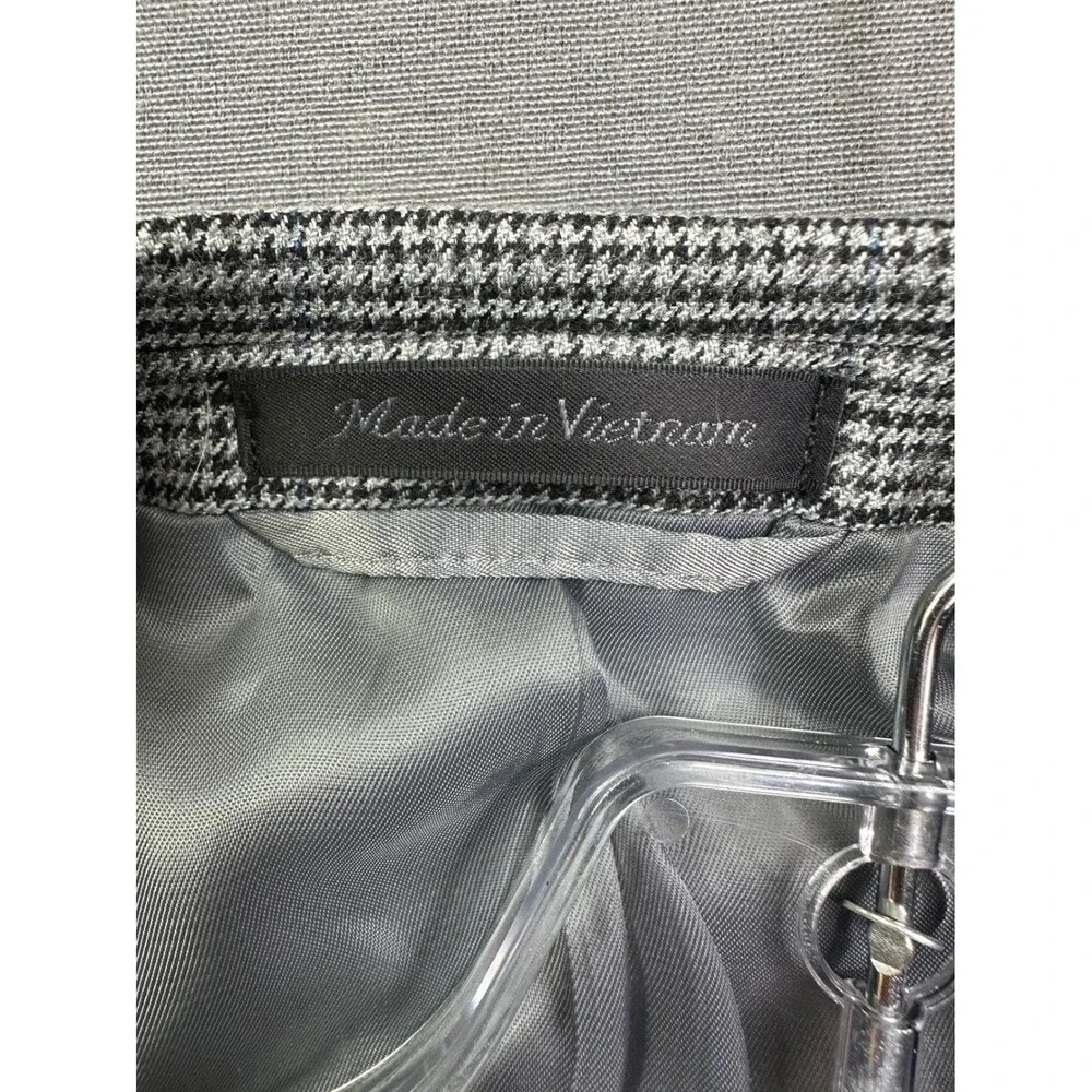 Lauren Ralph Lauren Men's 52L Blazer‎ Sport Coat Houndstooth Grey Black 52 Long